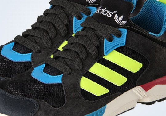 adidas Originals ZX 5000 Response – Black – Blue – Neon