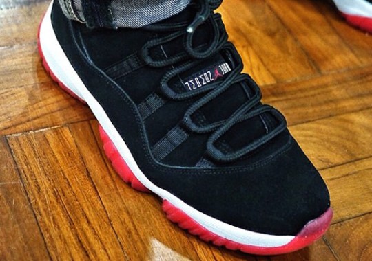 Air Jordan 11 “Bred Nubuck” Sample