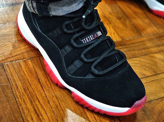 Air Jordan 11 “Bred Nubuck” Sample