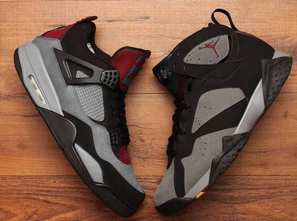 Air Jordan 4 “Bordeaux” by Dank Customs