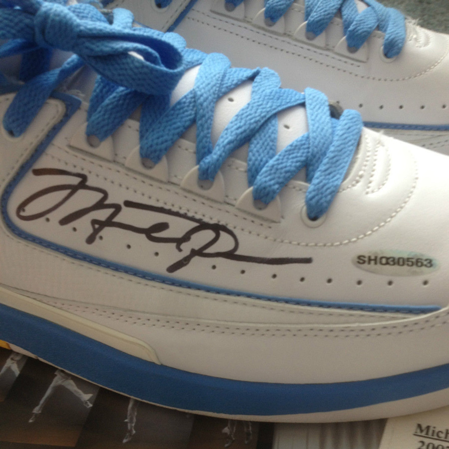 Air Jordan Ii Melo Autographed Michael Jordan 1