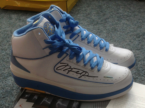 Air Jordan 2 "Melo" - Michael Jordan Autographed Pair on eBay