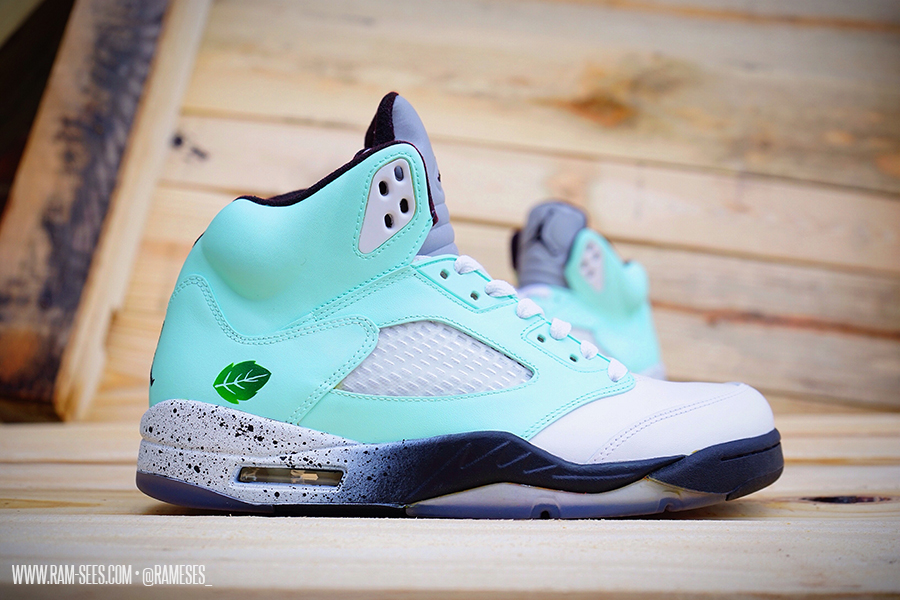 Air Jordan Mint Customs 04