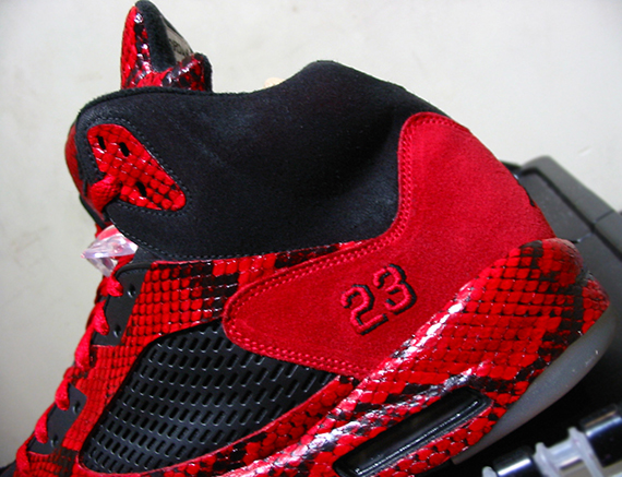 Air Jordan V Spitting Cobra Customs 9