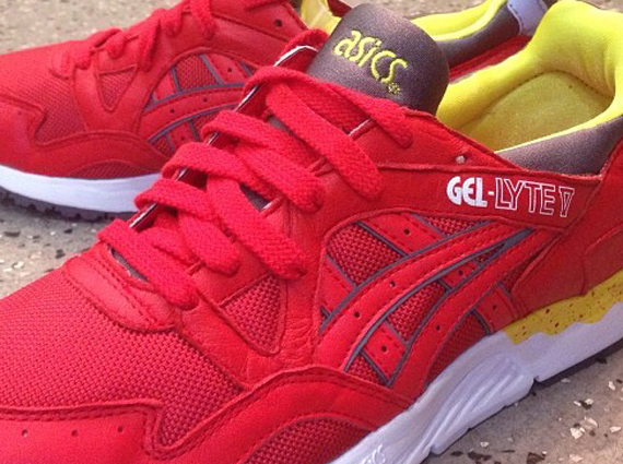 Asics Gel Lyte V “Fiery Red”