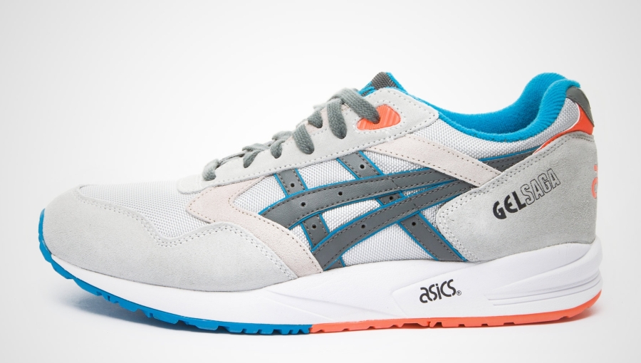 Asics Gel Saga Grey Blue Orange 04