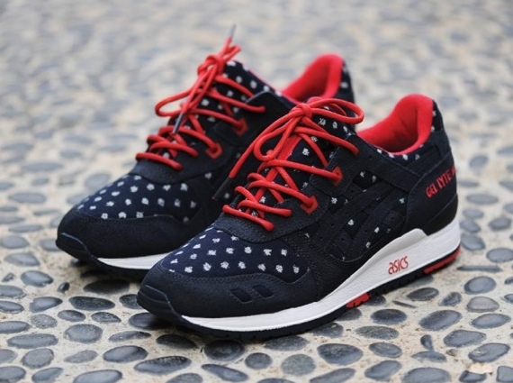 Bait Asics Gel Lyte Iii Model 001 Vanquish Pack Polka Dot