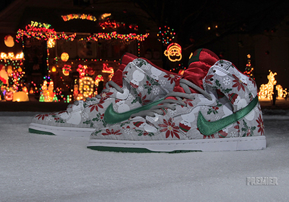 Cncpts Nike Sb Dunk High Christmas Sweater