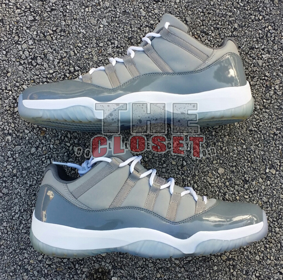 Cool Grey Jordan 11 Low Pe 11