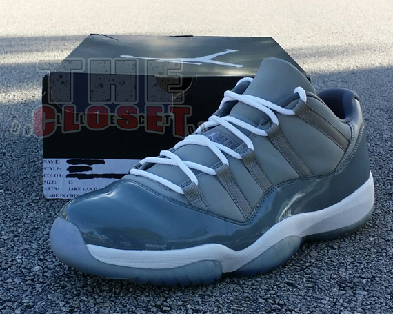 Cool Grey Jordan 11 Low Pe 2