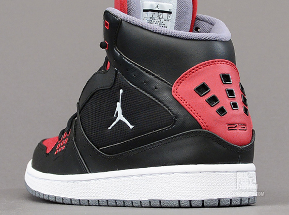 Jordan 1 Flight - Black - Gym Red - White