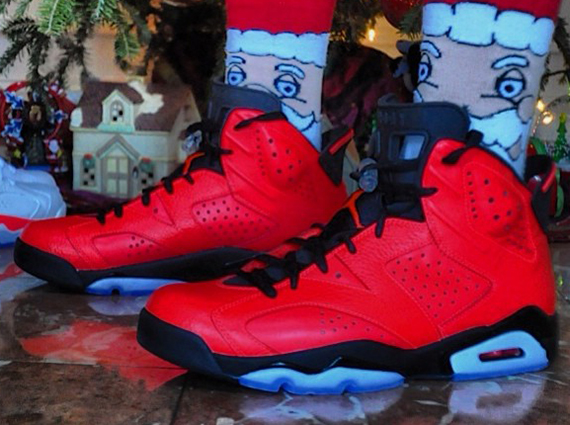 Air Jordan 6 "Infrared 23" - On-Feet Image