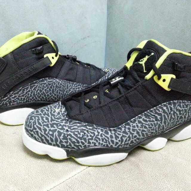 Jordan 6 Rings Elephant Black Volt 02
