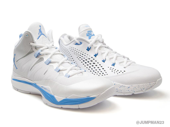 Jordan Brand Unc Tar Heels Whiteout Pes