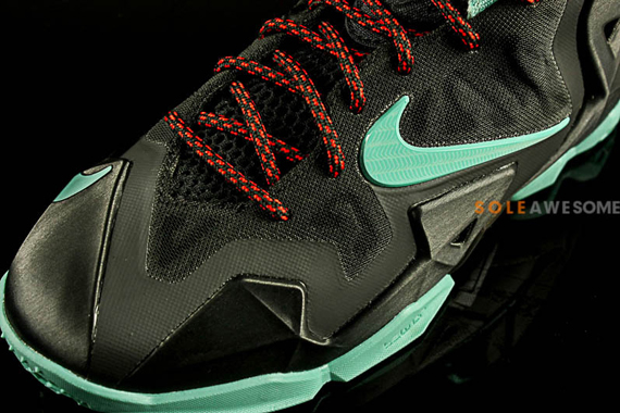 Lebron 11 Gs Black Mint Red 5