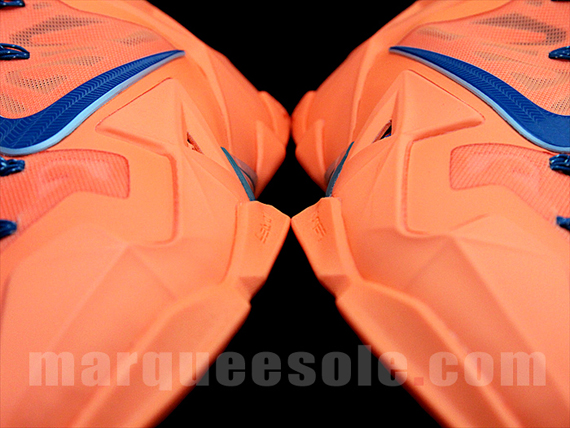 Lebron 11 Orange Blue 7