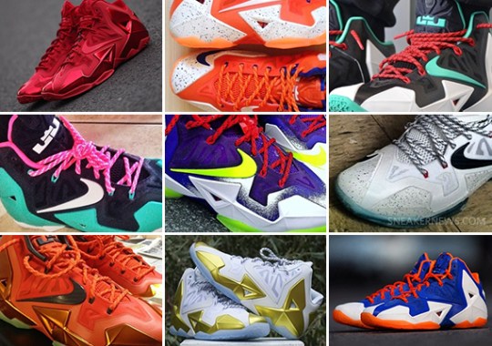 Spotlight on NIKEiD LeBron 11 Creations