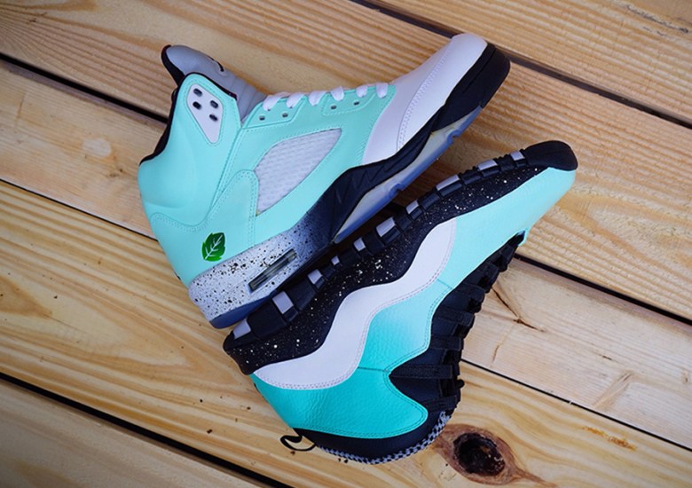 Air Jordan “Mint Pack” Customs by Ramses