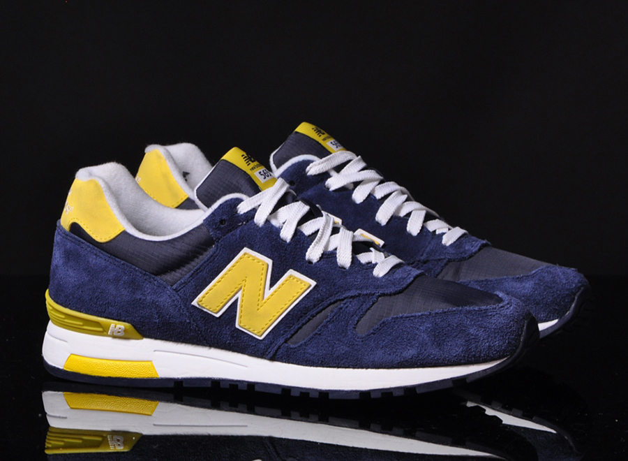 New Balance 565 Navy Yellow 1