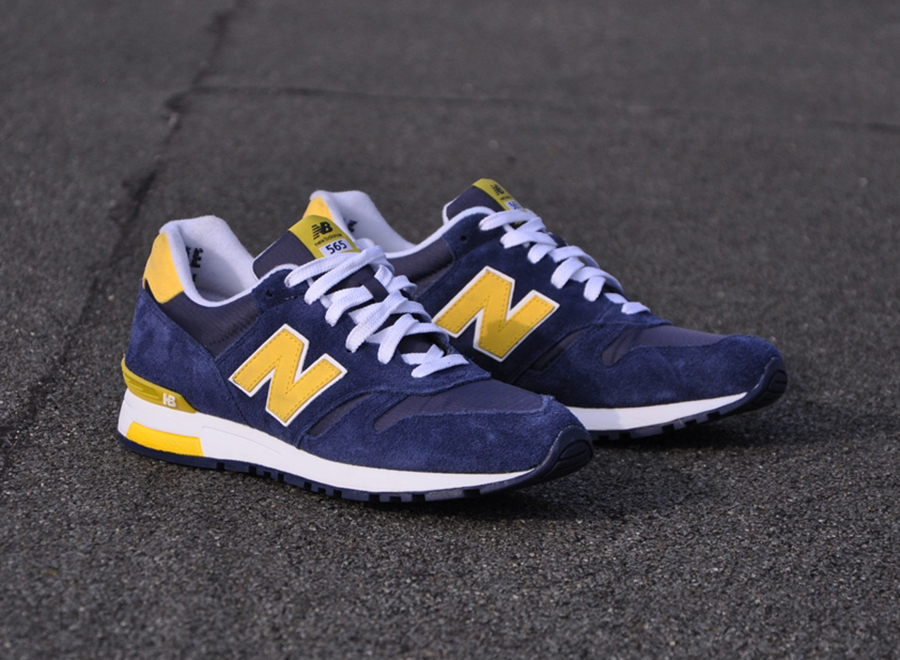 New Balance 565 Navy Yellow 3