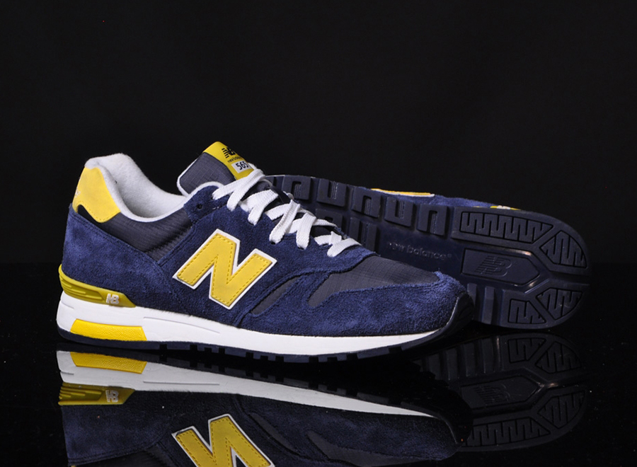 New Balance 565 Navy Yellow 7