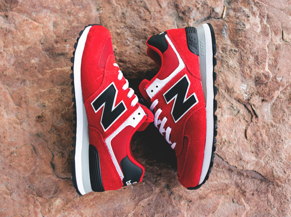 New Balance 574 "Varsity Pack" - Red