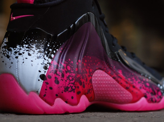 Nike Air Flightposite Exposed - Vivid Pink - Black