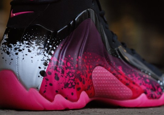 Nike Air Flightposite Exposed – Vivid Pink – Black