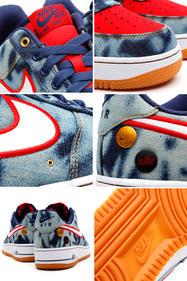 Nike Air Force 1 Low Acid Wash Denim 01