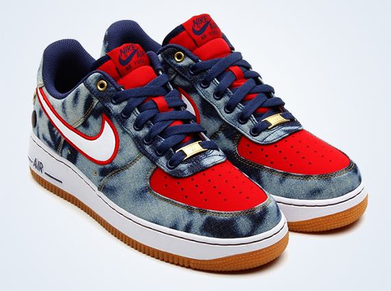 Nike Air Force 1 Low Acid Wash Denim