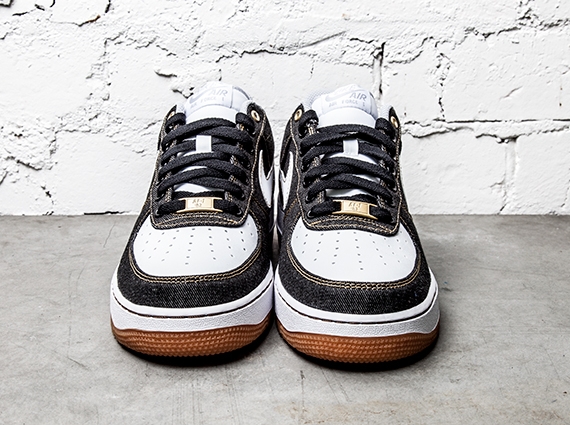 Nike Air Force 1 Low Black Denim 01