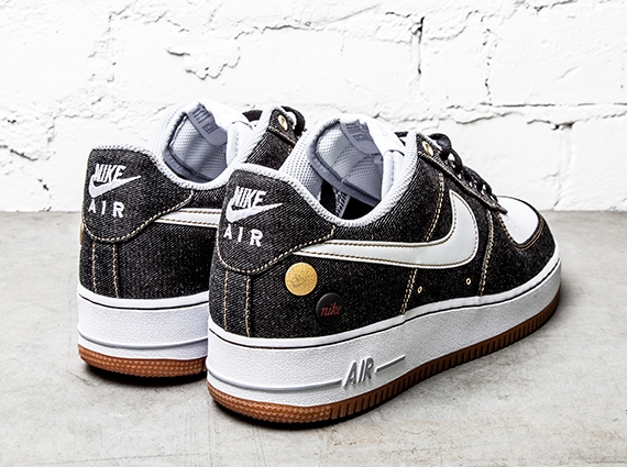 Nike Air Force 1 Low Black Denim 04