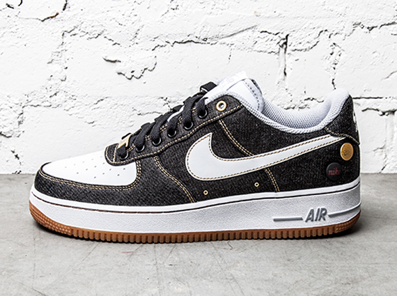 Nike Air Force 1 Low Black Denim