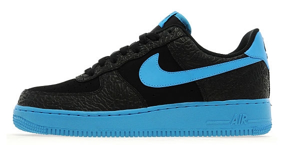 Nike Air Force 1 Low Black Elephant Blue 06