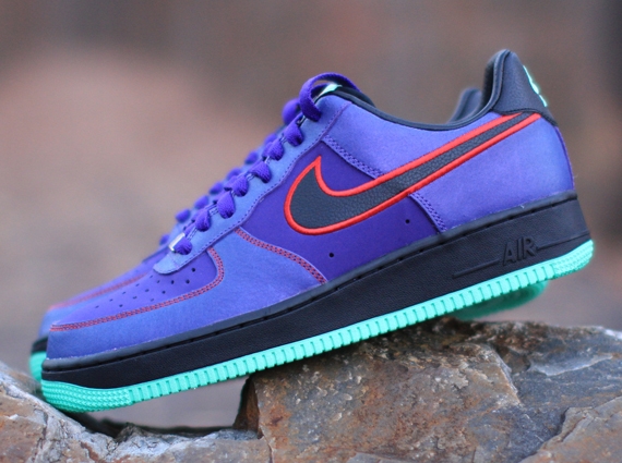 Nike Air Force 1 Low - Court Purple - Black - University Red | Release Date