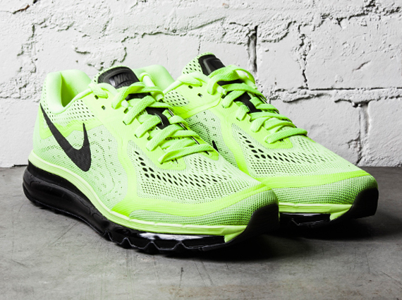 Nike Air Max 2014 Volt Black 3