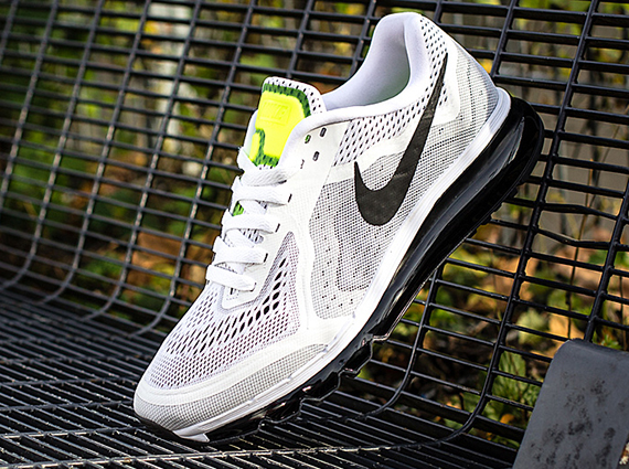 Nike Air Max 2014 - White - Black - Pure Platinum - Volt