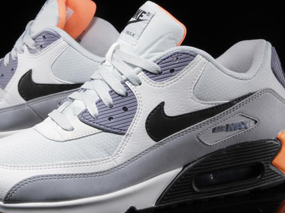 Nike Air Max 90 Essential Grey Purple Orange 01