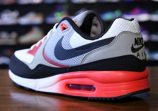 Nike Air Max Light C1.0 – Cool Grey – Black – Light Crimson – University Red