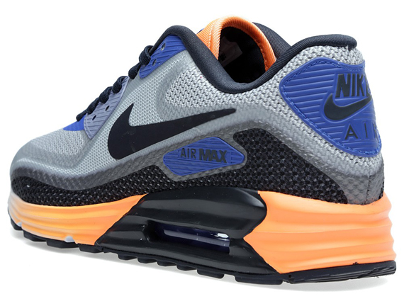 Nike Air Max Lunar90 White Dark Obsidian Orange 3