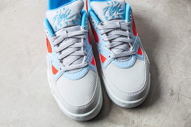 Nike Flight 13 Low Crimson Grey 02