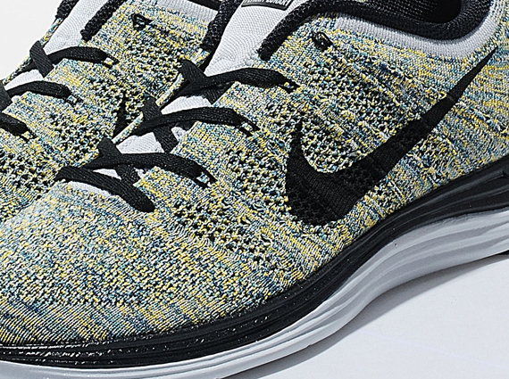 Nike Flyknit Lunar 1 Green Blue Black