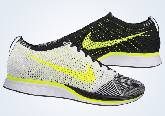 Nike Flyknit Racer Sail Volt Black