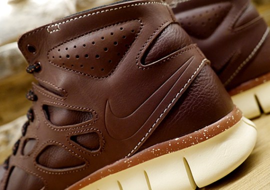 Nike Free Run 2 Sneakerboot Leather