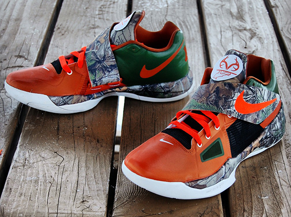 Nike Zoom KD 4 "Real Tree Camo" Customs by Gourmet Kickz