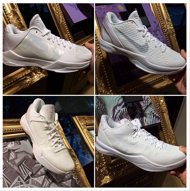 Nike Kobe White Collection 1