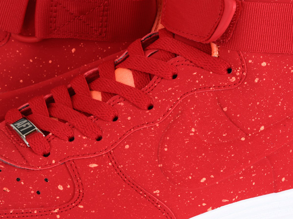 Nike Lunar Force 1 High “Speckle” – University Red – Orange