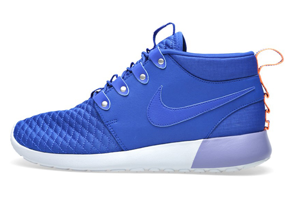 Nike Roshe Run Mid Game Royal Atomic Orange 1