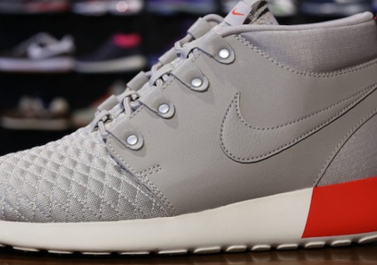 Nike Roshe Run SneakerBoot “Light Iron Ore”