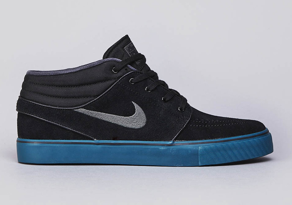 Nike SB Stefan Janoski Mid - Black - Base Grey - Night Factor